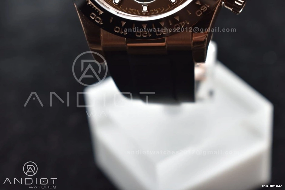 ModernLook Dial Best 1:1 Strap Brown on SA 116515 Edition 760 Oysterflex Daytona BTF Rubber 0424